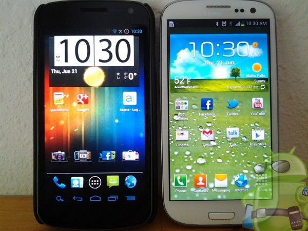 Fotografía - Samsung Galaxy S3 vs Samsung Galaxy Nexus [video]